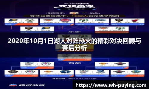 2020年10月1日湖人对阵热火的精彩对决回顾与赛后分析