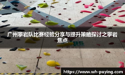 广州攀岩队比赛经验分享与提升策略探讨之攀岩焦点